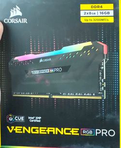 Brand New Corsair Vengeance RGB Pro 16GB (2x8GB) DDR4 3200MHz