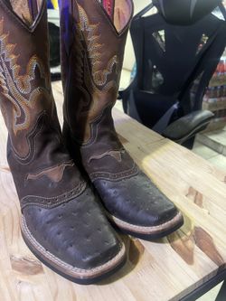 Ostrich boots