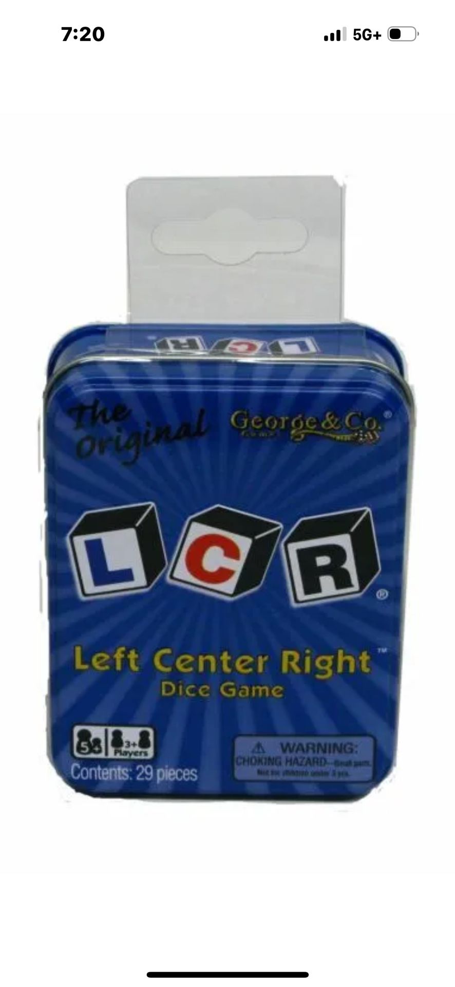 The Original LCR® Left Center Right