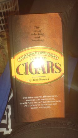 The Art of Selecting and Smoking Cigars - Hardcover Book by: Jane Resnick