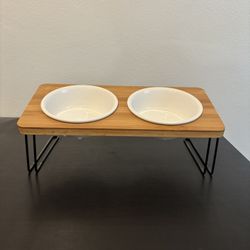 Cat Or Small Dog Food Stand