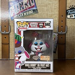 Bugs bunny in fruit hat diamond collection box lunch exclusive Funko pop