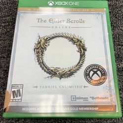 The Elder Scrolls Online Tamriel Unlimited Xbox One 