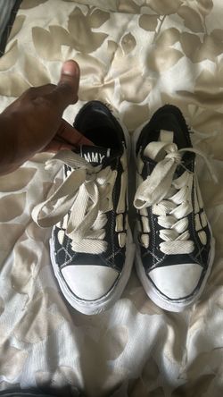 Black Low-Top Sneakers with Skeleton Print , amiri mmys