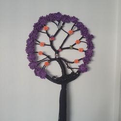 Macrame Tree Of Life. Halloween Theme 🎃 