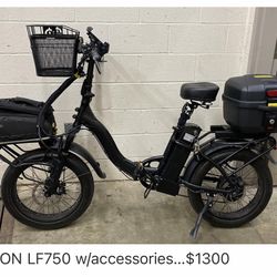 E-Bike Ratton LF 750 Good Condition $1100