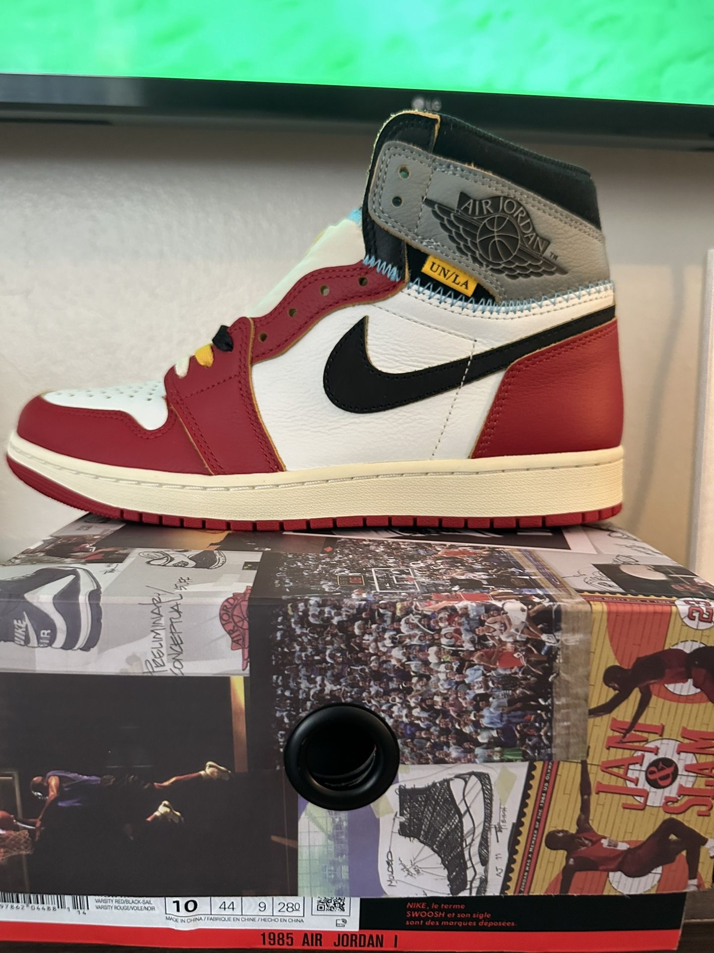 Jordan 1 Retro High OG SP Union LA Chicago Shadow