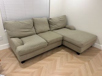Fabric Sectional Sofa with Chaise