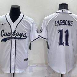 Dallas Cowboys Football Baseball Jersey 
