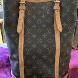 Louis Vuitton Authentic Marais GM Vintage Large Bucket Tote