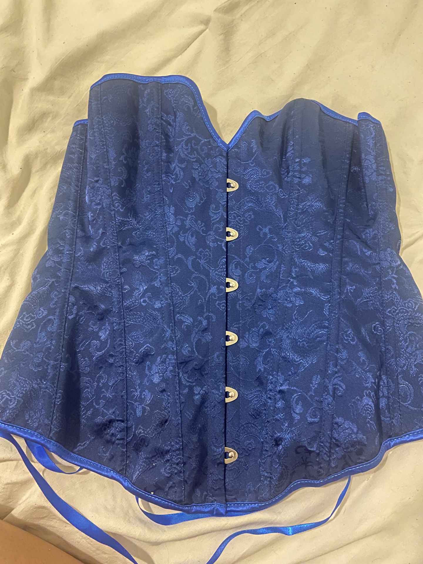 Blue Corset