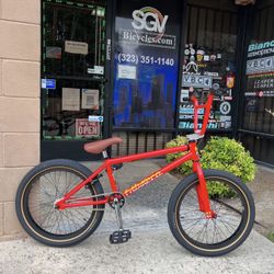 Fit Bike Co Series One Bmx Bike (Sm) (20.25" Toptube) (Hot Rod Red) 