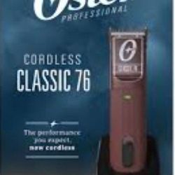 Oster Professional Clipper Classic 76 Cordless