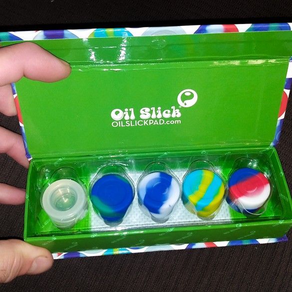 Oil Slick ® Slick Stack Micros 1" in. Silicone Containers - ( BRAND NEW) 🔥
