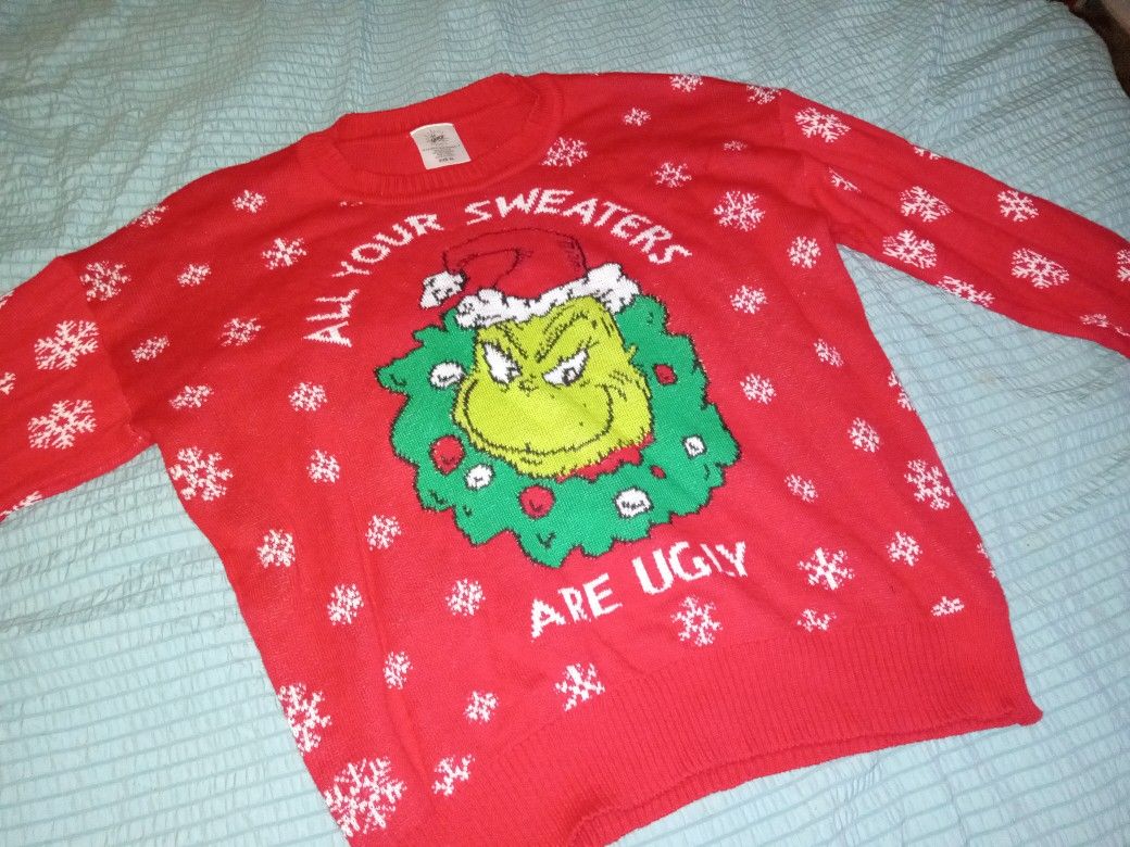 Grinch Sweater XL