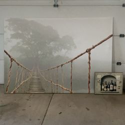 Cuadros Plantas Artificiales Y Adornos  Todo Por 