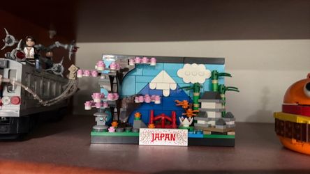 Japan backdrop Lego set