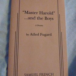 Master Harold...And The Boys (Athol Fugard)