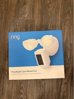 Ring Camera Wire Plus Floodlight