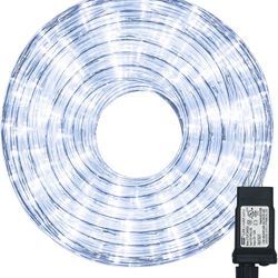 New in box Rope Lights 66ft 480 LED 8 Modes Twinkle Durable Flexible Lights with Timer & Memory for Xmas Decor Patio Pool Bedroom Landscape Lighting O