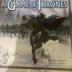A Game Of Thrones Board game