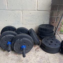 Gym dumbbells on sale only $40. 1.25Kg to 3Kg total 16dumbbells