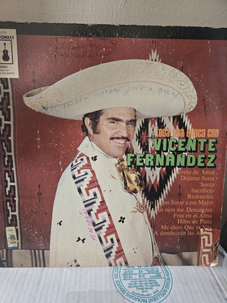 Vicente Fernandez Vinyl