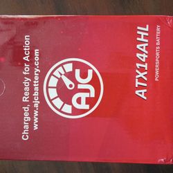 Power sports battery AJC .
ATX 14 AHL
