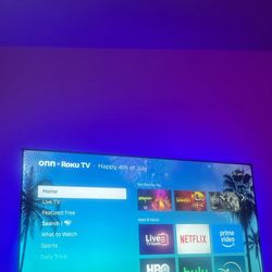 Onn Roku 50 Inc Smart tv