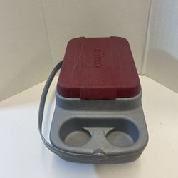 CAR-SERV by BEE Center Console Travel Car Truck Cooler w Cup Holders Armrest