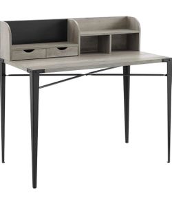 Interior Elements Industrial Modern Wooden Secretary Office Desk