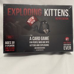 Exploding Kittens A Card Game NSFW Adult Edition Deck 