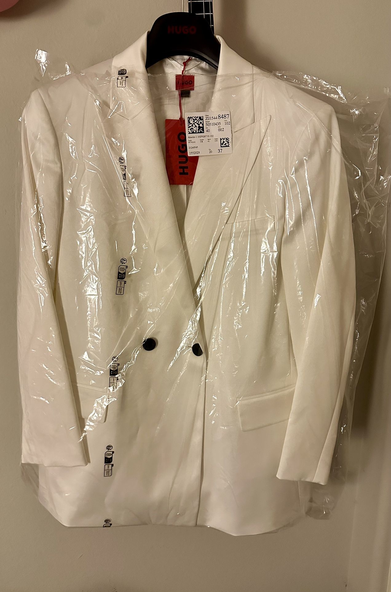 HUGO Boss Women's Peak-Lapel Button-Front Blazer