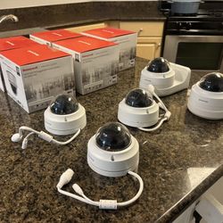 10 Honeywell HC30W45R3 5MP IR Rugged Mini Dome Network Cameras