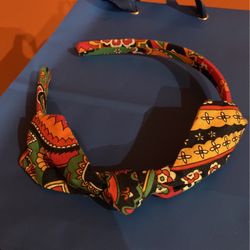 Vera Bradley Hair Band Back To School Floral Cloth Beautiful 