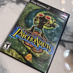 Psychonauts (Sony PlayStation 2, 2005) PS2 Complete with Manual 