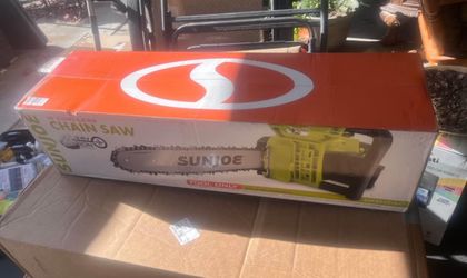 Sunjoe 16 inch cordless chainsaw