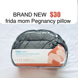 BRAND NEW  Frida Mom Adjustable Keep-Cool Pregnancy Pillow.