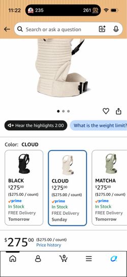 BumpSuit Baby Carrier