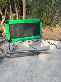 Platform swing with Stand