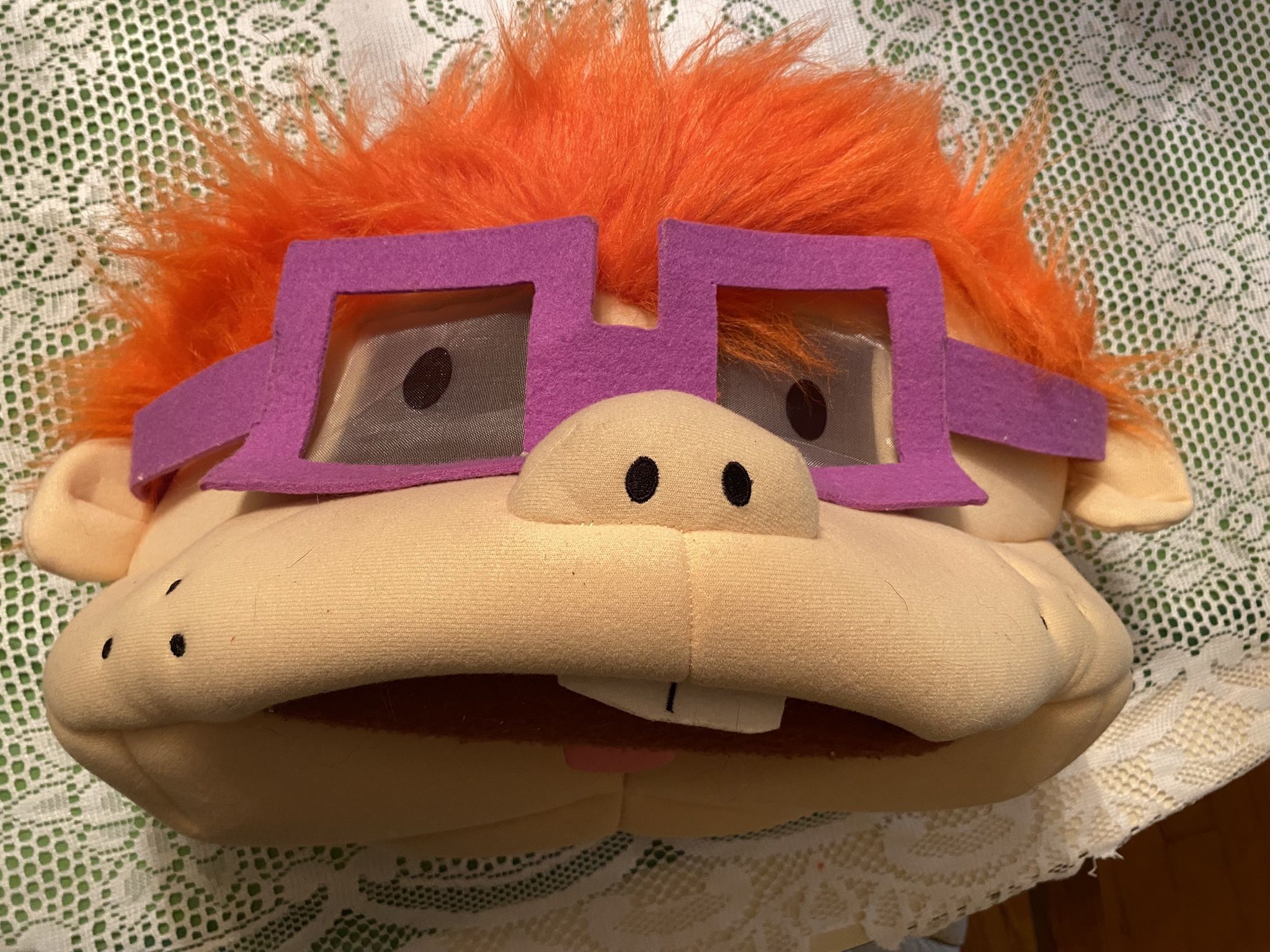 Chuckie (Rugrats) Costume Head Mask