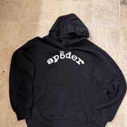 All Black Rhymstone Sp5 Hoodie 