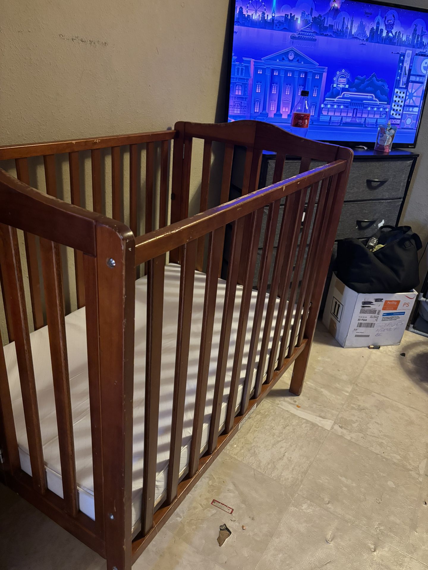 Mini Baby Crib 