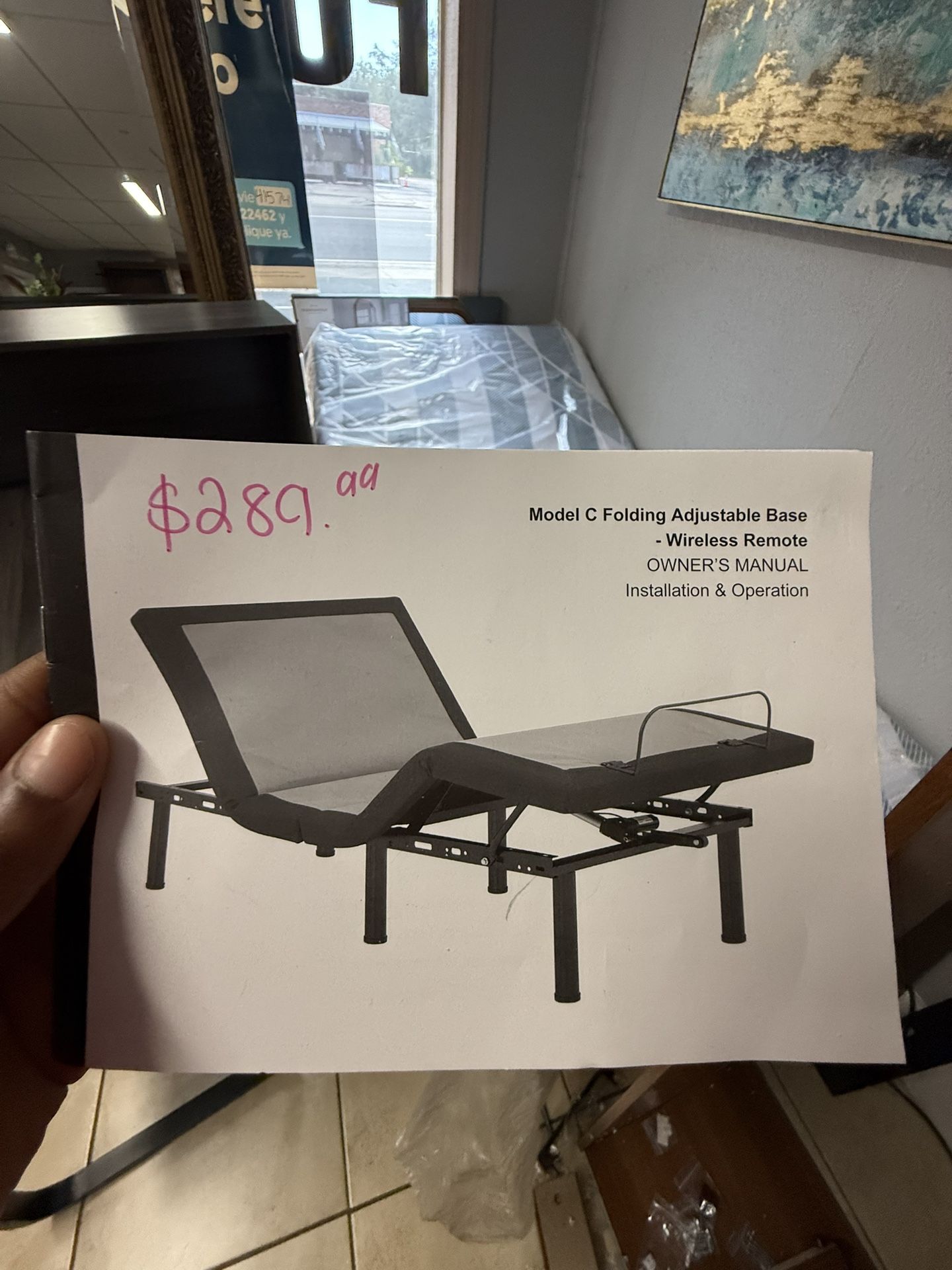 Brand New Twin Adjustable Frame