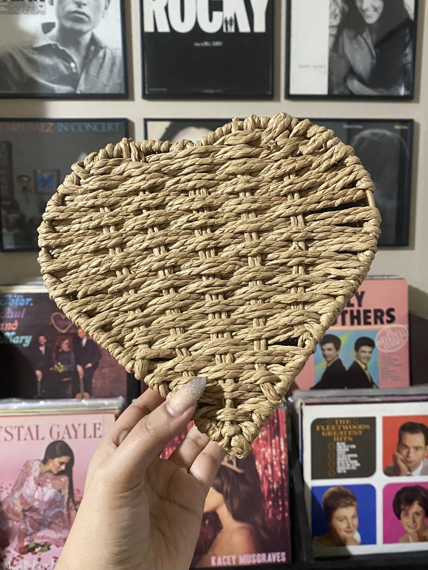 Woven Heart Shape Box