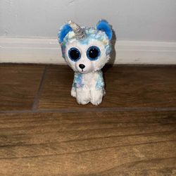 TY Helena Plush Unicorn Husky
