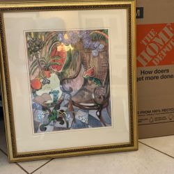 Watermelon 🍉 And Blue parrot