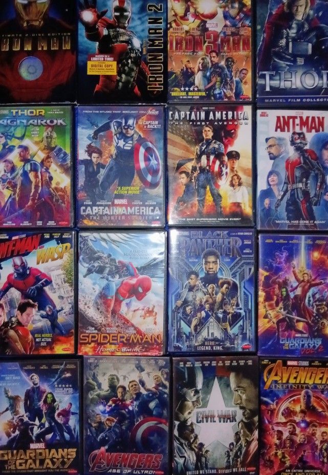 Marvel Dvds