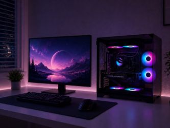 🔥Gaming PC Custom Built by AREA-51✅🎮Full RGB/Ryzen 5 7500X3D/16GB RAM/1TB SSD🖥RTX 5060 GPU💥 Windows 11 Pro/1 Year Warranty‼️$0 Down Finance Availa