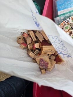 Bag of Rubber Stamps